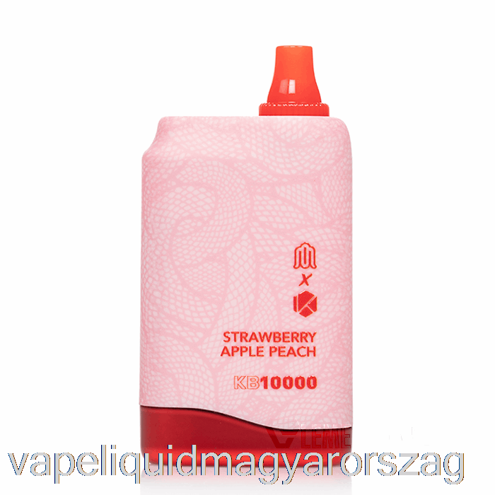 Modus X Kadobar Kb10000 Eldobható Eper Alma Barack Vape Toll